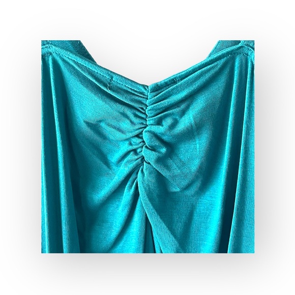Y2K: new Nally & Millie ᪣ Jewel Tone Sequin Embellished Cami Tank Top ᪣ Teal M - Picture 9 of 16